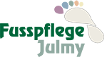 Fusspflege Julmy Header Logo